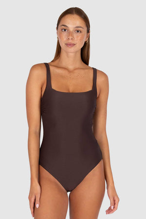 Baku Square Neck One Piece - Rococco