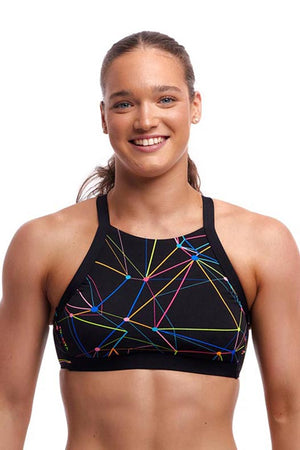Funkita Ladies Hi Light Swim Top - Star Sign