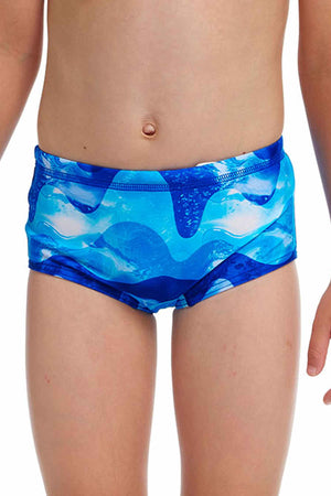 Funky Trunks Toddler Boys Printed Trunks - Dive In