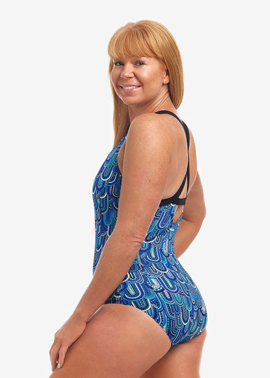 Funkita Ladies Brace Me Back One Piece - Flight School