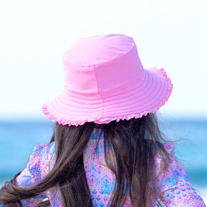 Salty Ink Little Girls Sunhat - Miss Sweetie