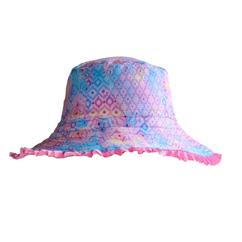 Salty Ink Little Girls Sunhat - Miss Sweetie