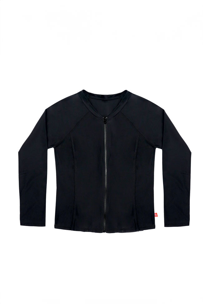 Salty Ink Girls Long Sleeve Rashvest - Salty Plains