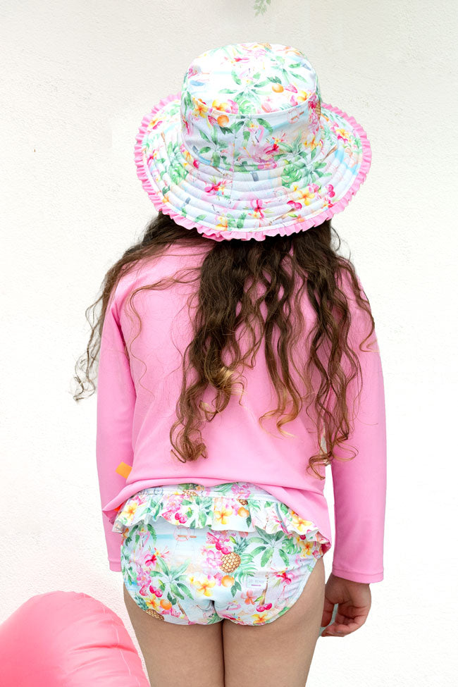 Salty Ink Toddler Girls Swim Pant - Miss Vacay