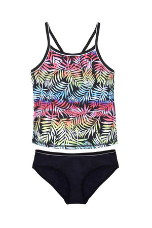 Salty Ink Girls Singlet Bikini - Vivad Jungle