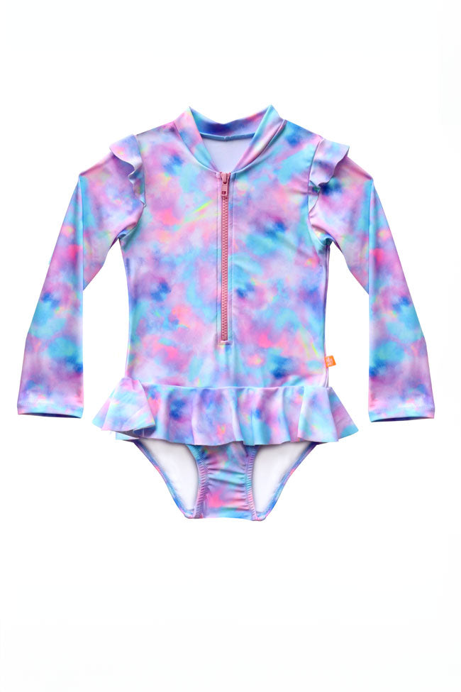 Salty Ink Toddler Girls Frill Sunsuit - Miss Mystical