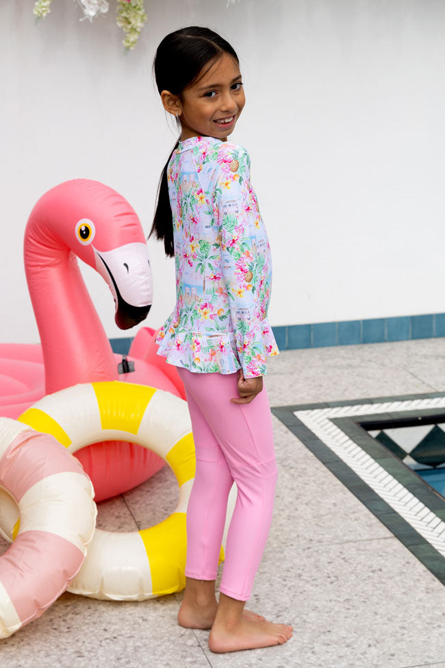 Salty Ink Toddler Girls Onesie - Miss Vacay