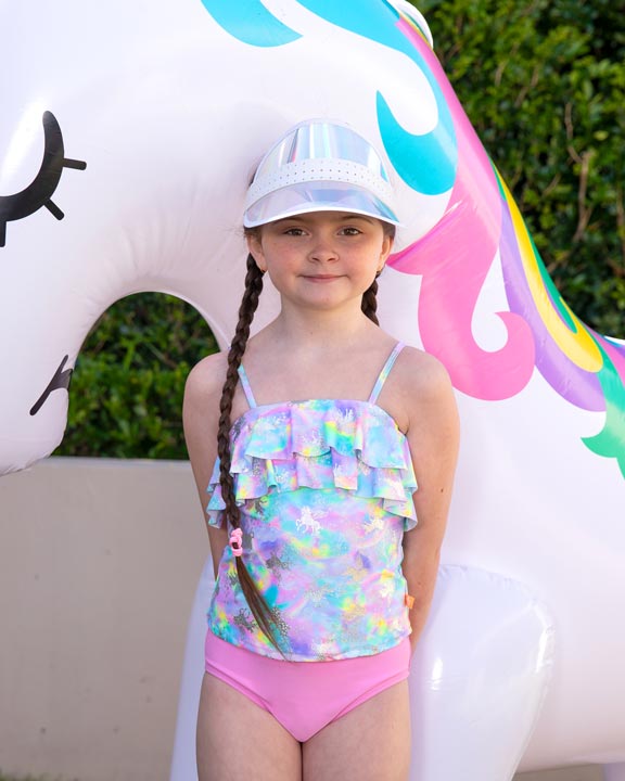 Salty Ink Toddler Girls Singlet Bikini Set - Miss Dazzle