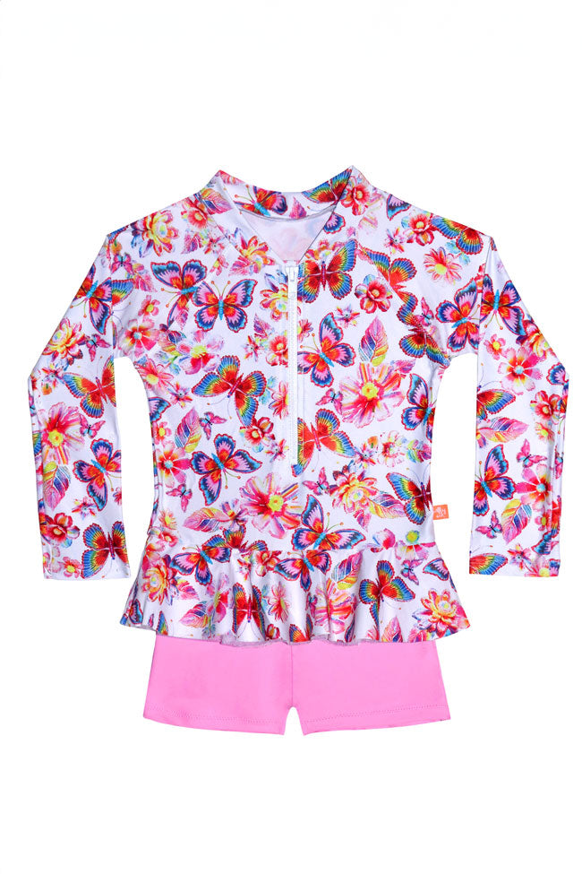 Salty Ink Toddler Girls Playsuit - Miss Aloha