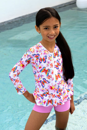 Salty Ink Toddler Girls Playsuit - Miss Aloha