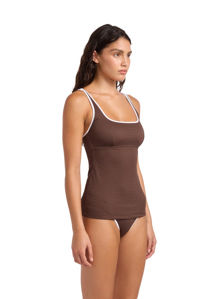 Seafolly Square Neck Tankini - Beach Bound