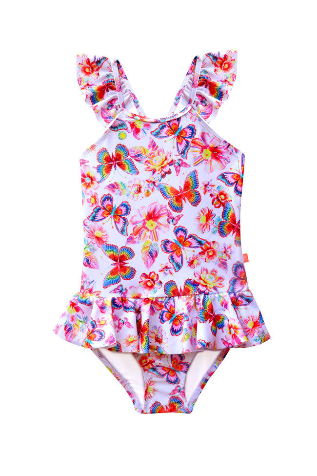 Salty Ink Toddler Girls One Piece - Miss Aloha