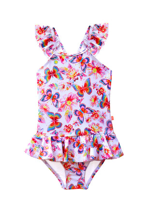 Salty Ink Toddler Girls One Piece - Miss Aloha