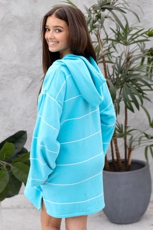 Salty Ink Kids Beach Zip Hoodie - Salty