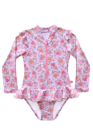 Salty Ink Toddler Girls Sunsuit - Miss Rosie
