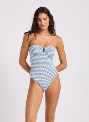 Seafolly Ring Front Bandeau One Piece - Mala