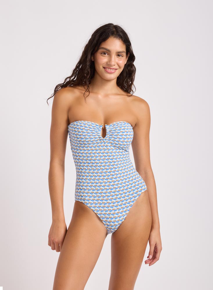 Seafolly Ring Front Bandeau One Piece - Mala