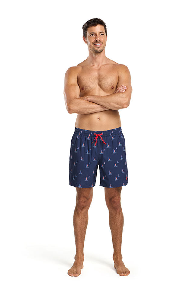 Speedo Mens 4 Way Stretch Sail Boat Shorties
