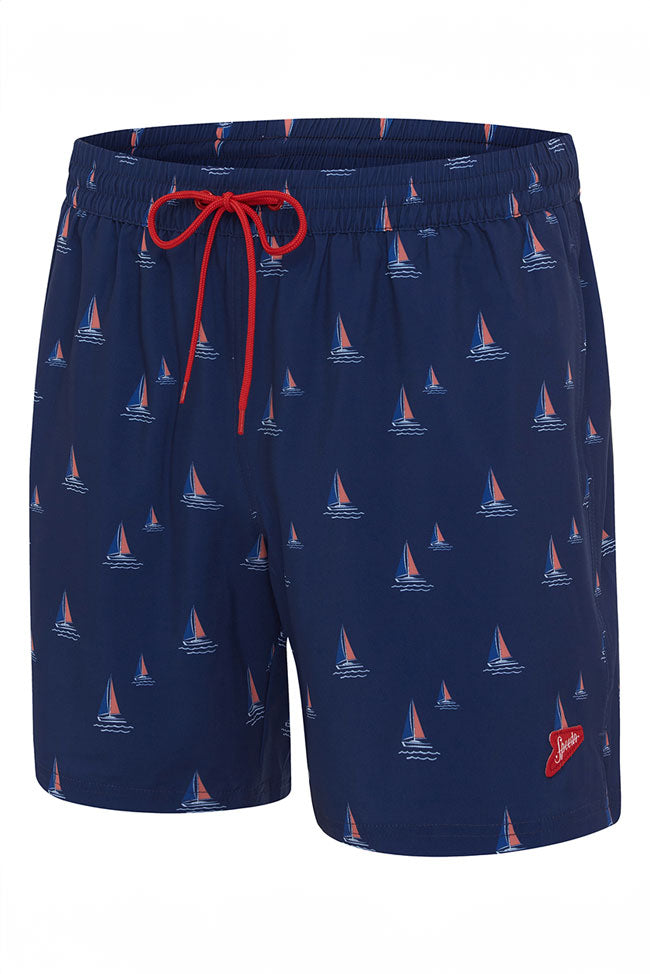 Speedo Mens 4 Way Stretch Sail Boat Shorties