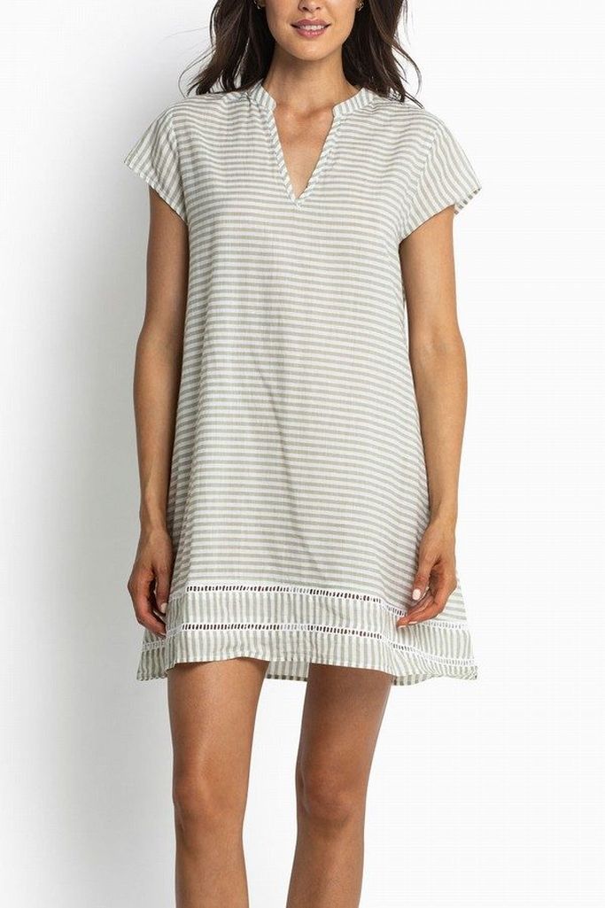 Sunseeker Cap Sleeve Tunic - Summer Stripe