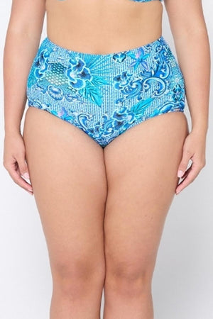 Capriosca High Waisted Pant - Mermaid