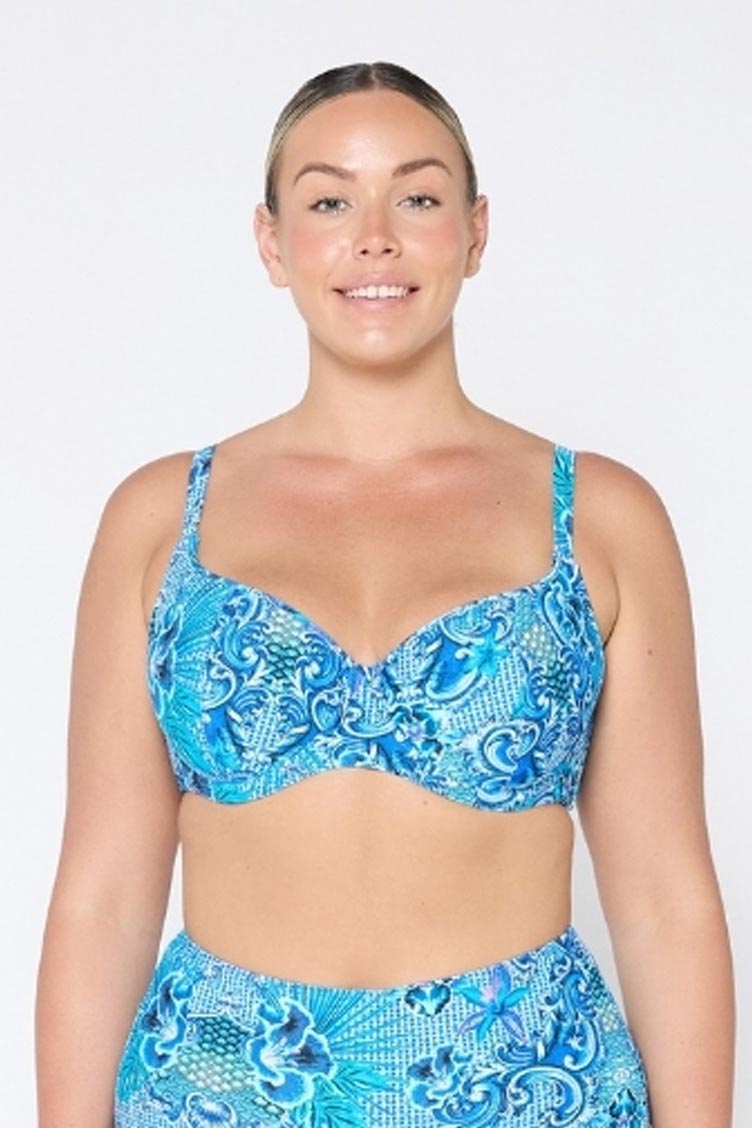 Capriosca F/G Underwire Bikini Top - Mermaid