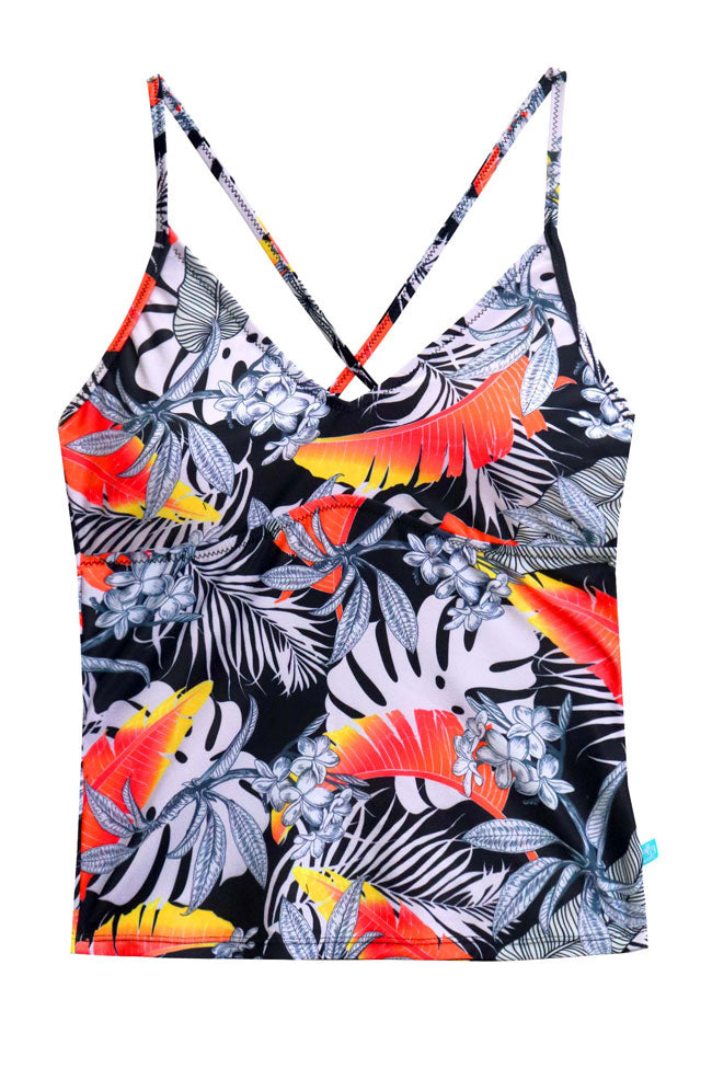 Salty Ink Ladies Singlet - Kailani Reef