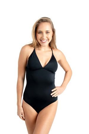 Salty Ink Ladies Halter One Piece - Salty