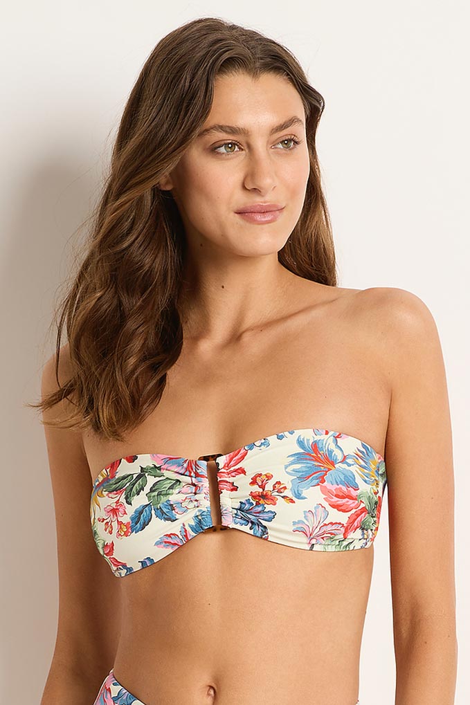 Monte & Lou Avalon Bandeau Bra - Marisol