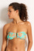 Monte and Lou Ruched U Wire Bandeau Bra - Mindy