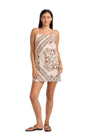 Seafolly Mini Bandeau Dress - Drift Club Bandana