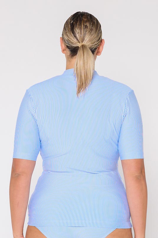 Capriosca Short Sleeve Rash Vest - Sailor
