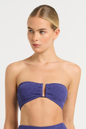 Bond-eye The Blake Bandeau - Sapphire Animalia
