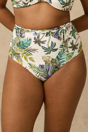 Monte & Lou Belted Retro Pant - Catalina