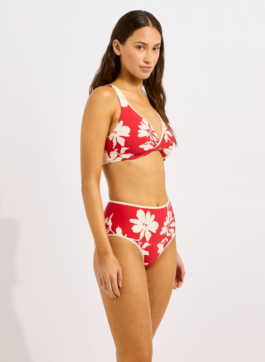 Seafolly Wrap Front F Cup Bra - Mayflower