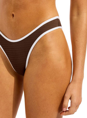 Seafolly Scoop High Cut Rio - Beach Bound