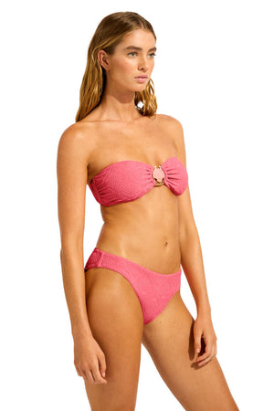 Seafolly Ring Front Bandeau - Luna