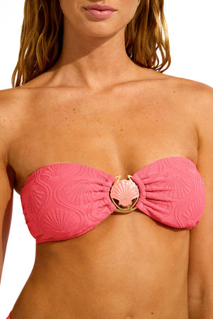 Seafolly Ring Front Bandeau - Luna