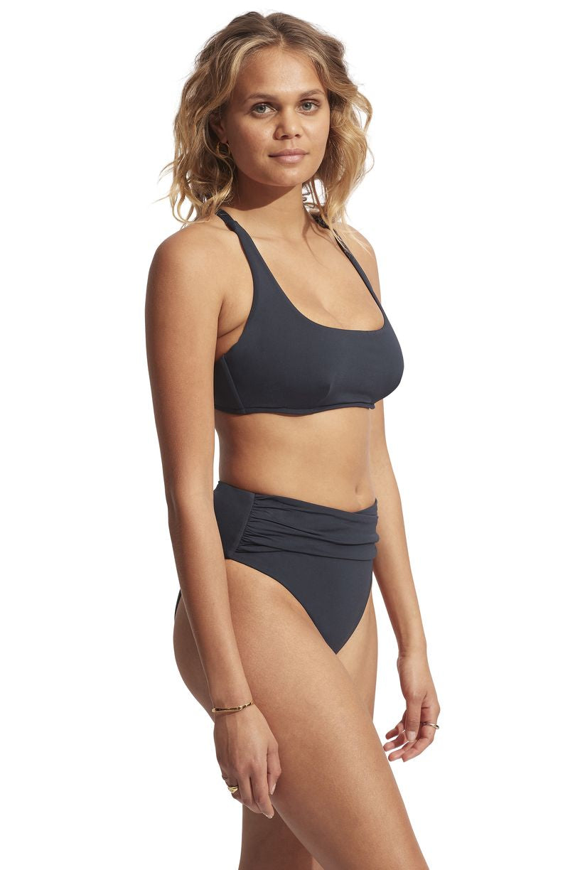 Seafolly High Waist Wrap Front Pant - Seafolly Collective
