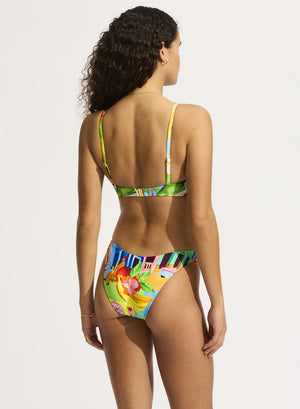 Seafolly Ring Front Bralette - Cuba