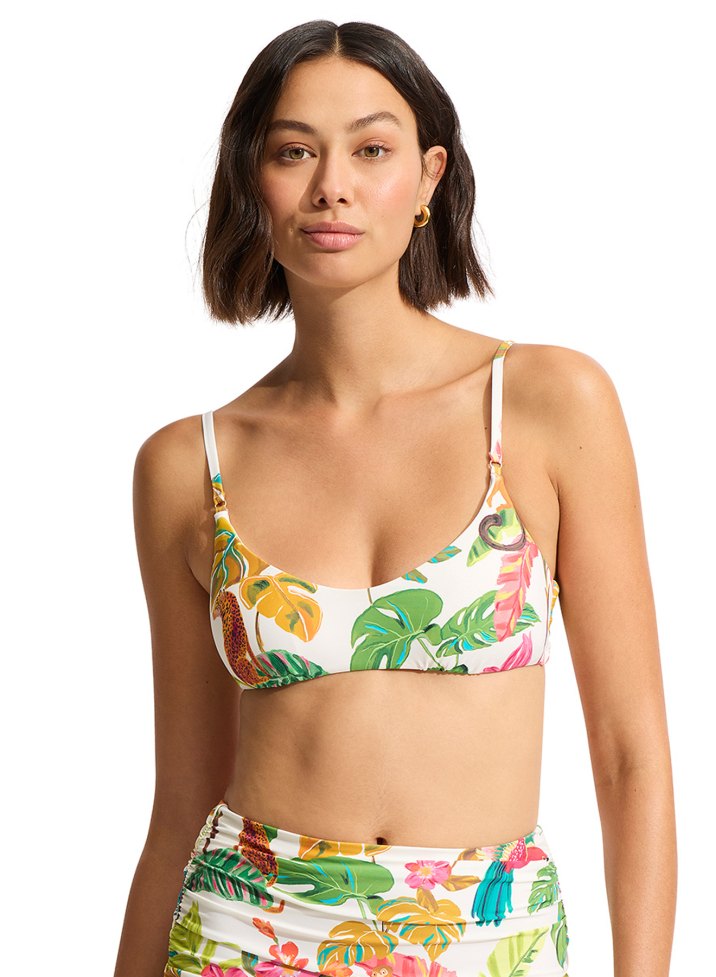 Seafolly Bralette - Tropica