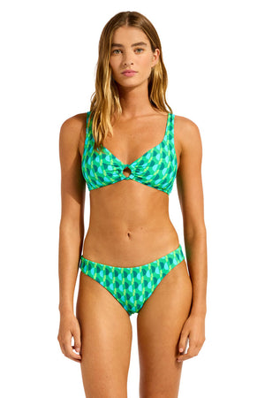 Seafolly Ring Front Tank - Sorrento