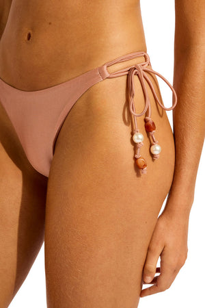 Seafolly Loop Tie Side Rio Pant - Palermo