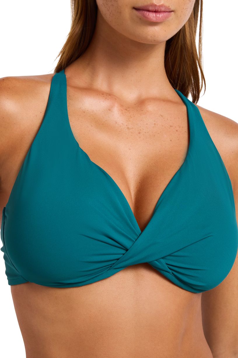 Seafolly Wrap Front F Cup Bra - Seafolly Collective