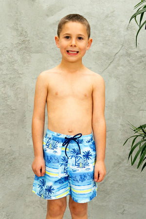 Salty Ink Boys Boardie - Shipwrecked