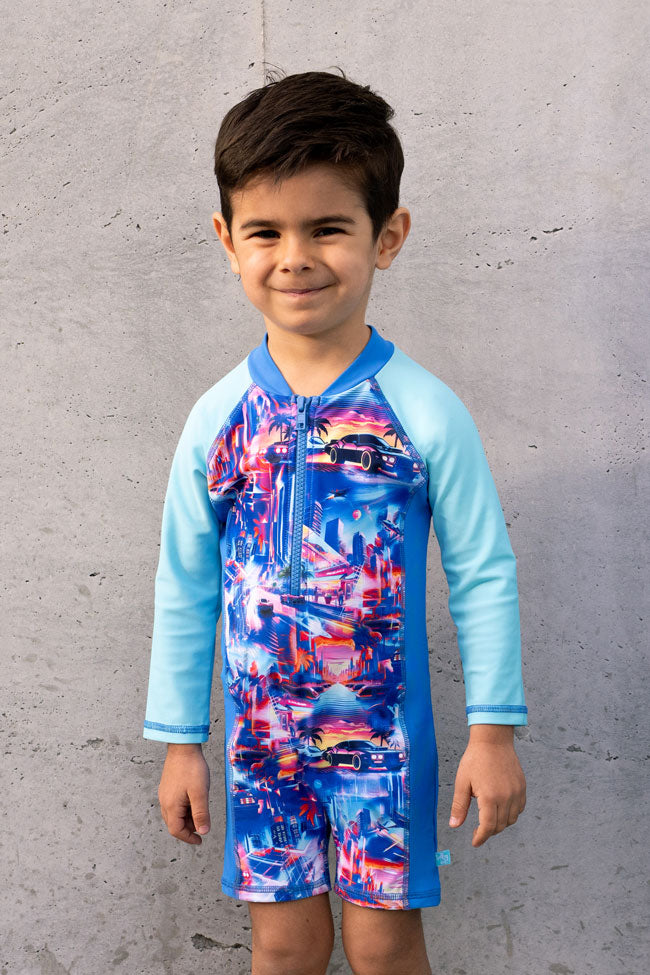 Salty Ink Boys Onesie - Arcade