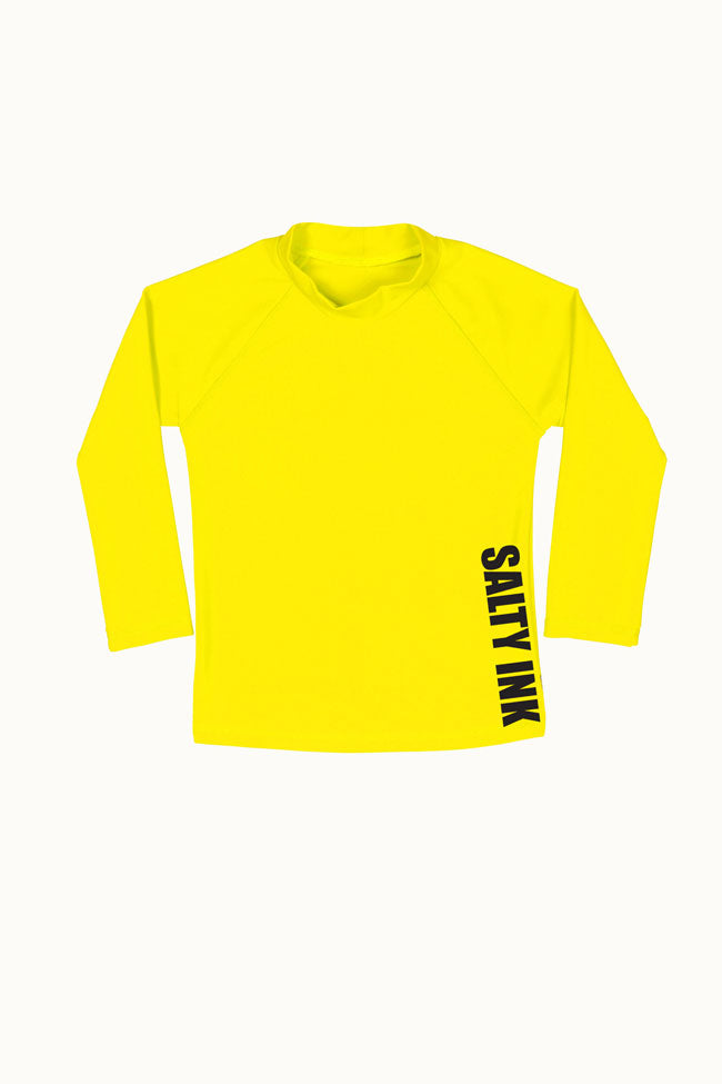 Salty Ink Boys Long Sleeve Rashvest - Salty
