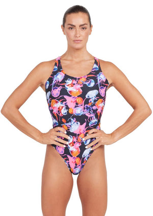 Zoggs Actionback One Piece - Sea Flowers