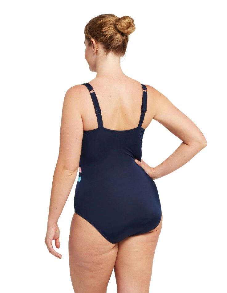 Zoggs Classic Back One Piece Women - Wrap Panel