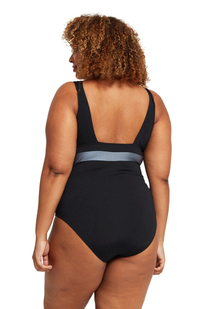 Zoggs Square Back One Piece Women - Stellar